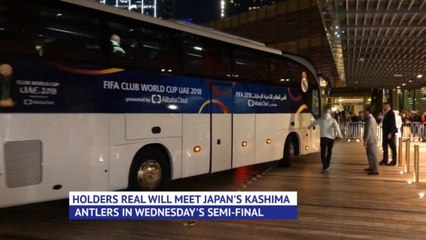 لقطة: كأس العالم للأندية: ريال مدريد يحطّ في أبو ظبي للدفاع عن لقبه
