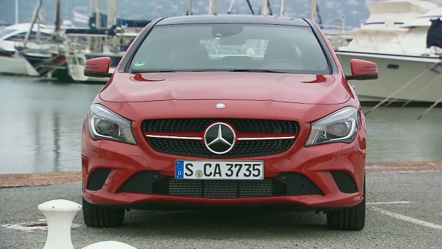 Mercedes Benz CLA 250 Red Interior, Exterior and Drive