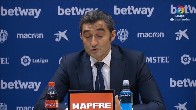 16e j. - Valverde : Nous devons nous réjouir d'avoir Messi