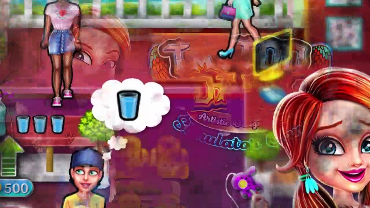 Tattoo Dash Artistic Design Shop - Simulator Game Trailor Video By GameiCreate