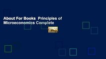 About For Books  Principles of Microeconomics Complete