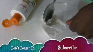 how to make slime with body lotion and flour !! Slime with Lotion and Flour