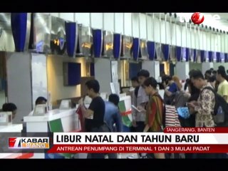Jelang Libur Natal-Tahun Baru, Bandara Soetta Padat