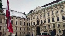قصر الرئاسة النمساوي في العاصمة فيينا يستعد لاستقبال السيسي (1)