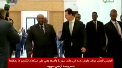 Sudan's Bashir visits Damascus