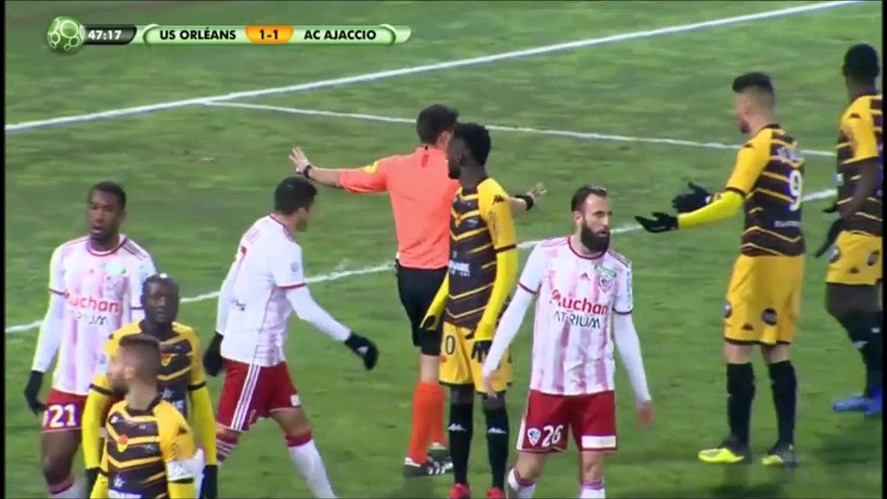 J18 : USO 1-3 Ajaccio (14/12/2018)