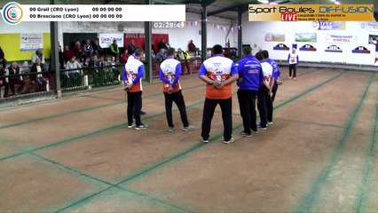 La finale, cinquième étape du Super 16 masculin, saison 2018-2019, Givors 2018