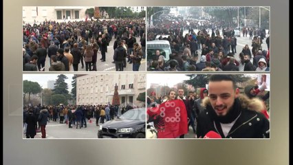 Ora News - Protesta, studentët kanë një plan B pas orës 16.00