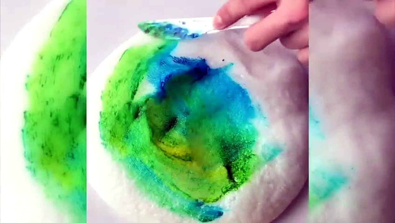 Slime Coloring - Satisfying Slime ASMR Video #71!