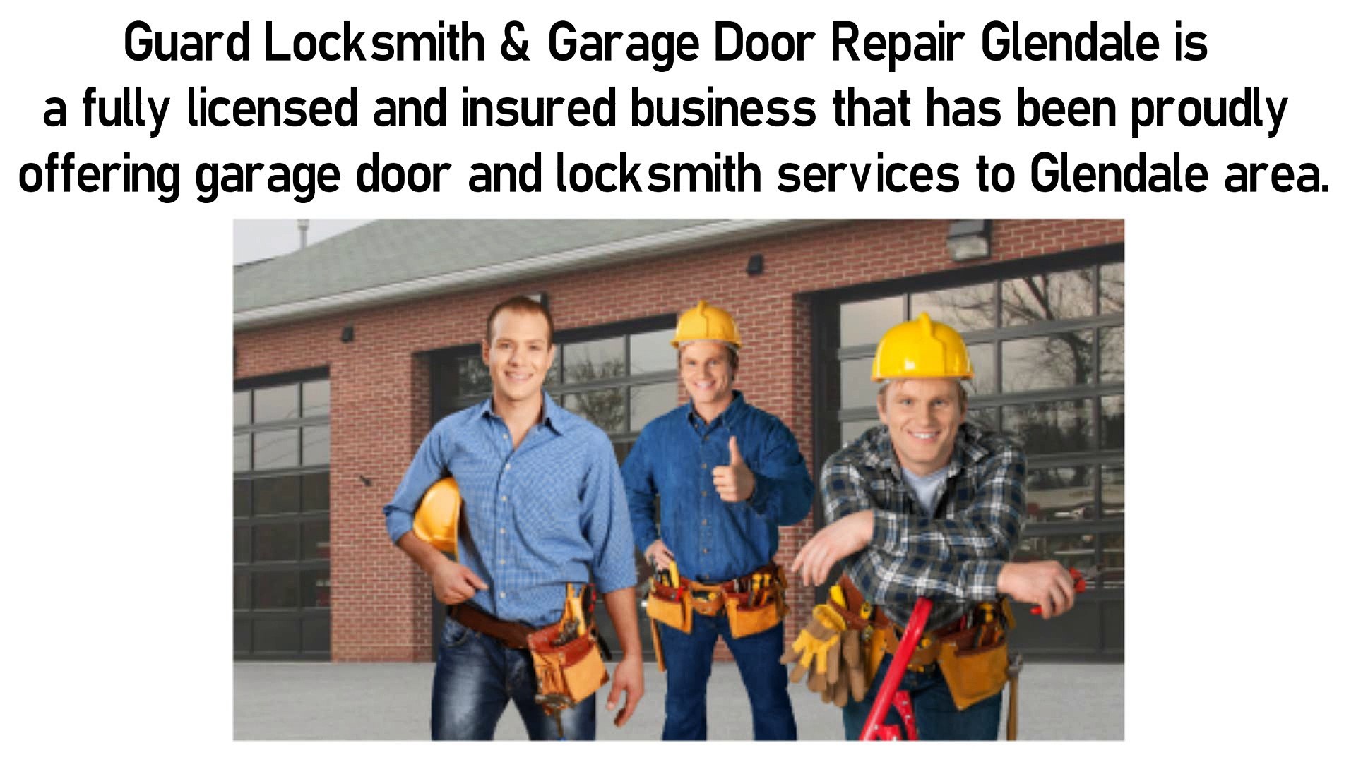 Guard Locksmith Garage Door Repair Glendale Quick And Timely
