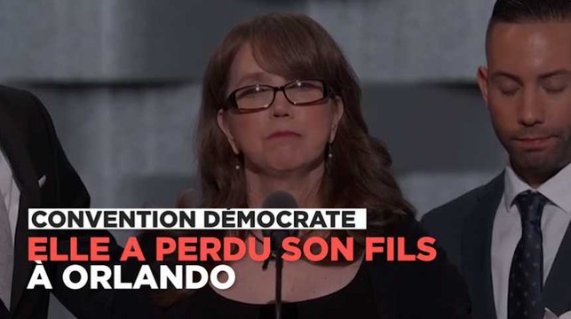 Convention démocrate : Elle a perdu son fils à Orlando et témoigne avec émotion
