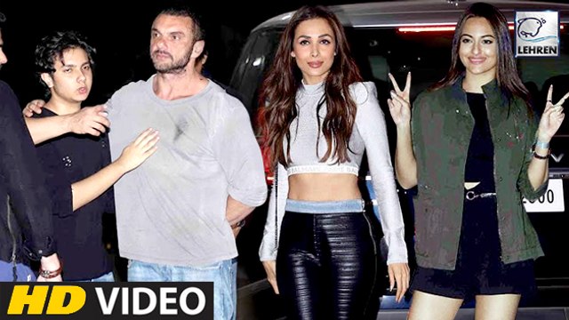 Salman, Sonakshi And Malaika At Nirvaan Khan's Birthday Bash