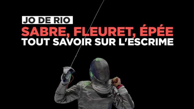 JO de Rio : Fleuret, sabre, épée... les règles et épreuves de l'escrime enfin expliquées
