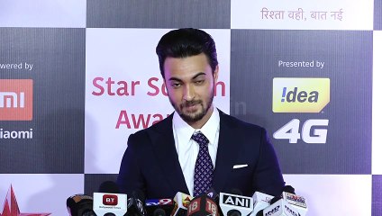 Aayush Sharma Shares His Happiness For First Live Performance at Star Screen Awards 2018