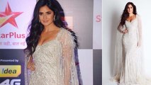 Katrina Kaif looks ethereal in white shimmery gown at Star Screen Award 2018 | Boldsky