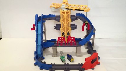 Chuggington StackTrack Brewster's Big Build Adventure Playset Unboxing Tomy || Keith's Toy Box