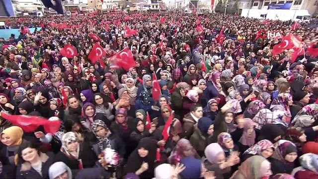 Cumhurbaşkanı Erdoğan: 'Sınırlarımız boyunca kurulmaya çalışılan terör koridoruna izin vermeyeceğiz'