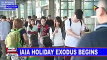 NAIA holiday exodus begins