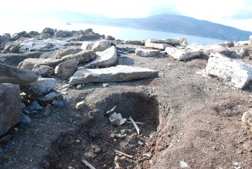 Barajda Sular Çekildi, Kemik Parçaları Ortaya Çıktı