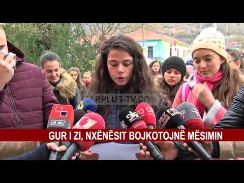 GUR I ZI, NXËNËSIT BOJKOTOJNË MËSIMIN