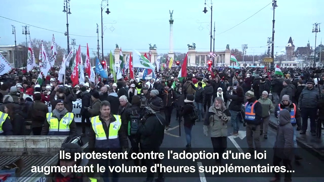 Nouvelle manifestation anti-Orban à Budapest