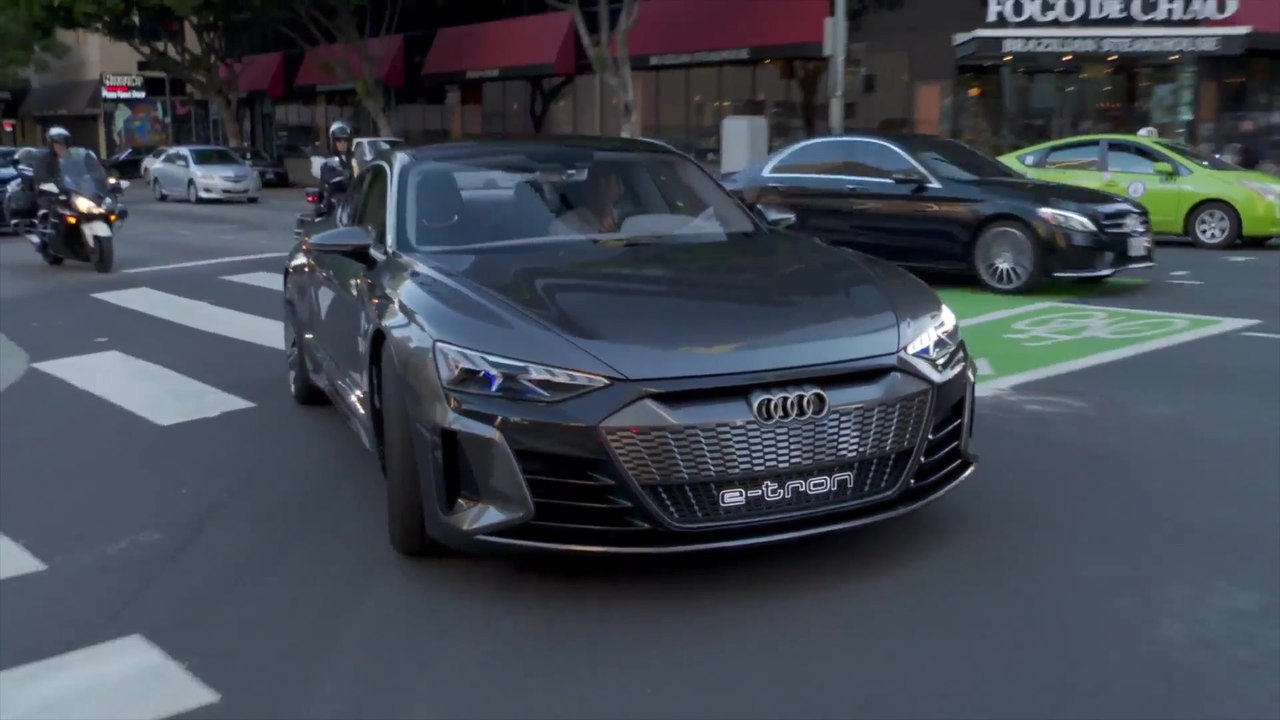 Der Audi e-tron GT concept - Erste Fahrt