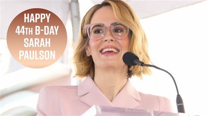 Sarah Paulson is quirky & DGAF