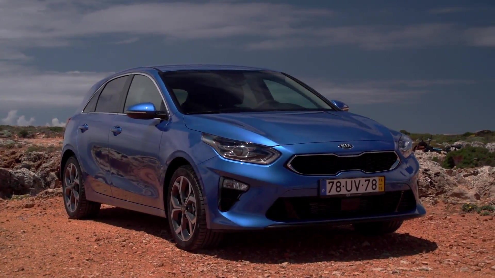 The New Kia Ceed Exterior Design In Blue Flame Video Dailymotion