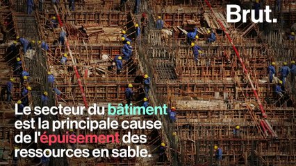 La pénurie de sable menace notre planète