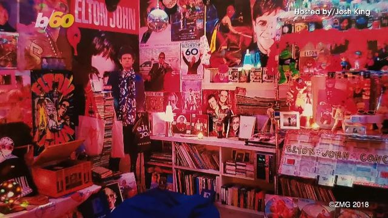 Elton John May Be Retiring from Touring, But This Fan's Shrine to Him Is Eternal