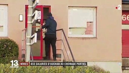 Nîmes : 450 salariés d'Auchan au chômage partiel