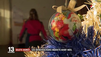 "Gilets jaunes" : les ostréiculteurs inquiets avant Noël