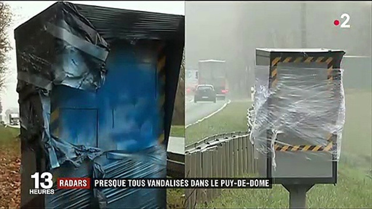Puy-de-Dôme : les radars sont presque tous vandalisés