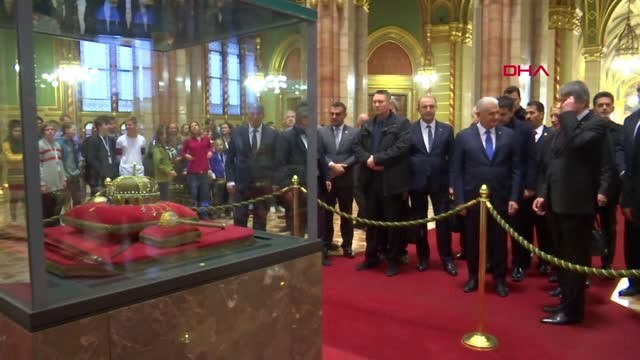 Dha Dış - TBMM Başkanı Yıldırım, Macar Mevkidaşı Laszlo Köver ile Görüştü