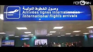 وصول الفنان سعد الصغير مطار تونس