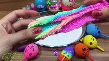 MIXING RANDOM THINGS INTO FLUFFY SLIME!! RELAXING SLIME WITH FUNNY BALLOONS