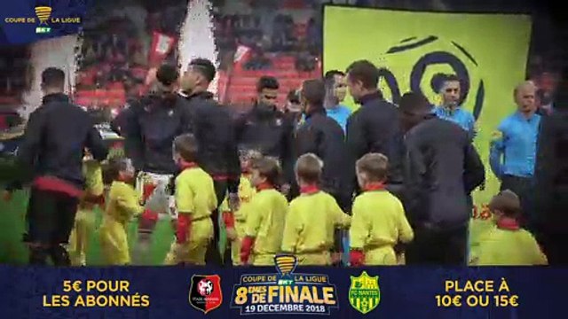 Coupe de le Ligue - Stade rennais F.C. / FC Nantes : bande annonce