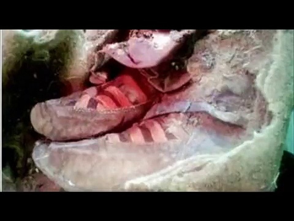 Proof of time travel_ The 1,500-year old mummy wearing ADIDAS boots