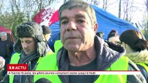 A Sainte-Eulalie, les gilets jaunes comptent rester jusqu'à Noël