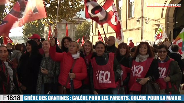Le 18:18 - Grève des cantines à Marseille : illégale et illégitime pour la mairie