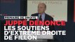 Juppé dénonce les "soutiens d'extrême droite" de Fillon