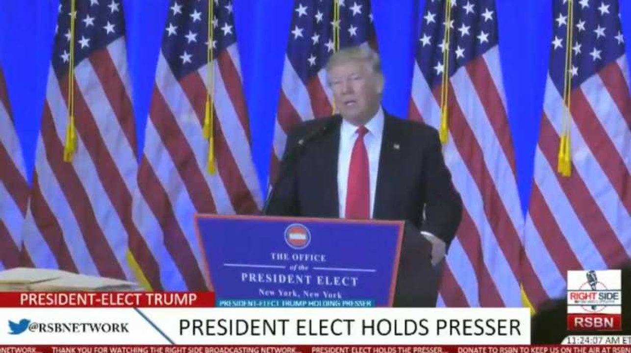 Trump : "Je serai le plus grand producteur d'emplois que Dieu n'a jamais créé"