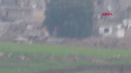 Mardin Teröristler, Nusaybin'de Türkiye Sınırına 100 Metre Mesafede 5 Çadır Kurdu