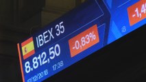 El Ibex 35 se deja un 0,83% al cierre y se sitúa en 8.812 puntos
