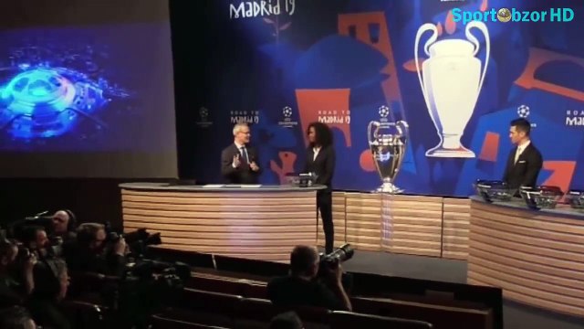 ЖЕРЕБЬЕВКА 1_8 ЛИГИ ЧЕМПИОНОВ. 17.12.2018