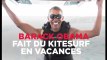 Barack Obama profite de ses vacances pour s'adonner au kitesurf