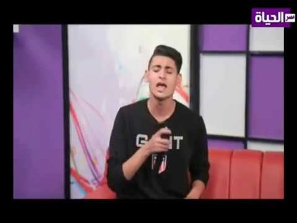 الفنان " يحيي علاء " يبدع ويتألق في الحلقه بأغنية " ليالينا "لورده