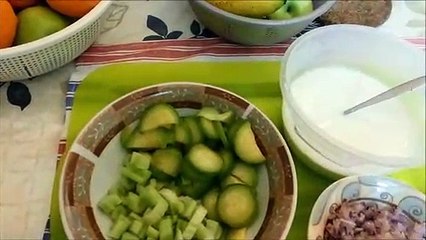 شوربة الجريش بالحليب والكوسا - Soup with cereal and milk