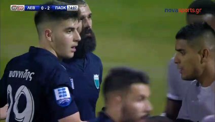 1-2 Giorgos Zisopoulos AMAZING Bicycle Kick Goal- Levadiakos vs PAOK  - 17.12.2018 [HD]