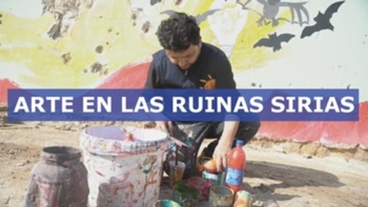 Las ruinas de Siria convertidas en arte contra la injusticia